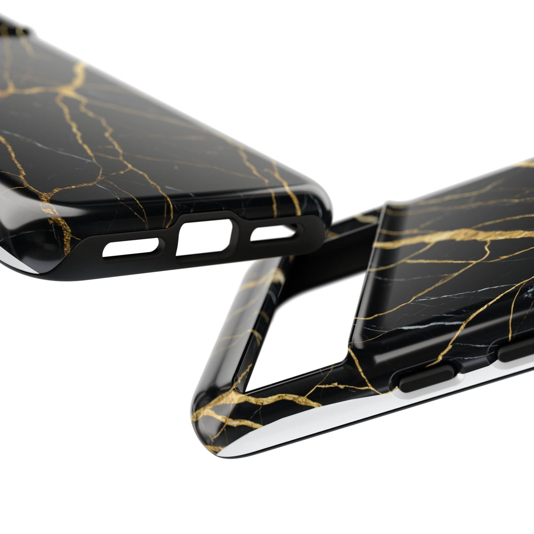 Luxury Black Marble iPhone/Samsung Case