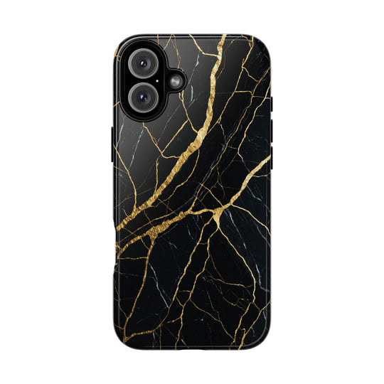 Luxury Black Marble iPhone/Samsung Case