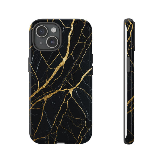 Luxury Black Marble iPhone/Samsung Case