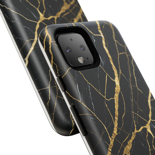 Luxury Black Marble iPhone/Samsung Case
