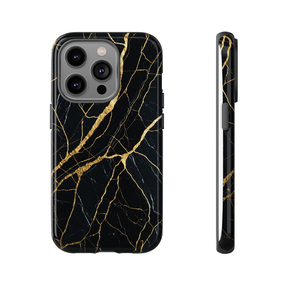 Luxury Black Marble iPhone/Samsung Case
