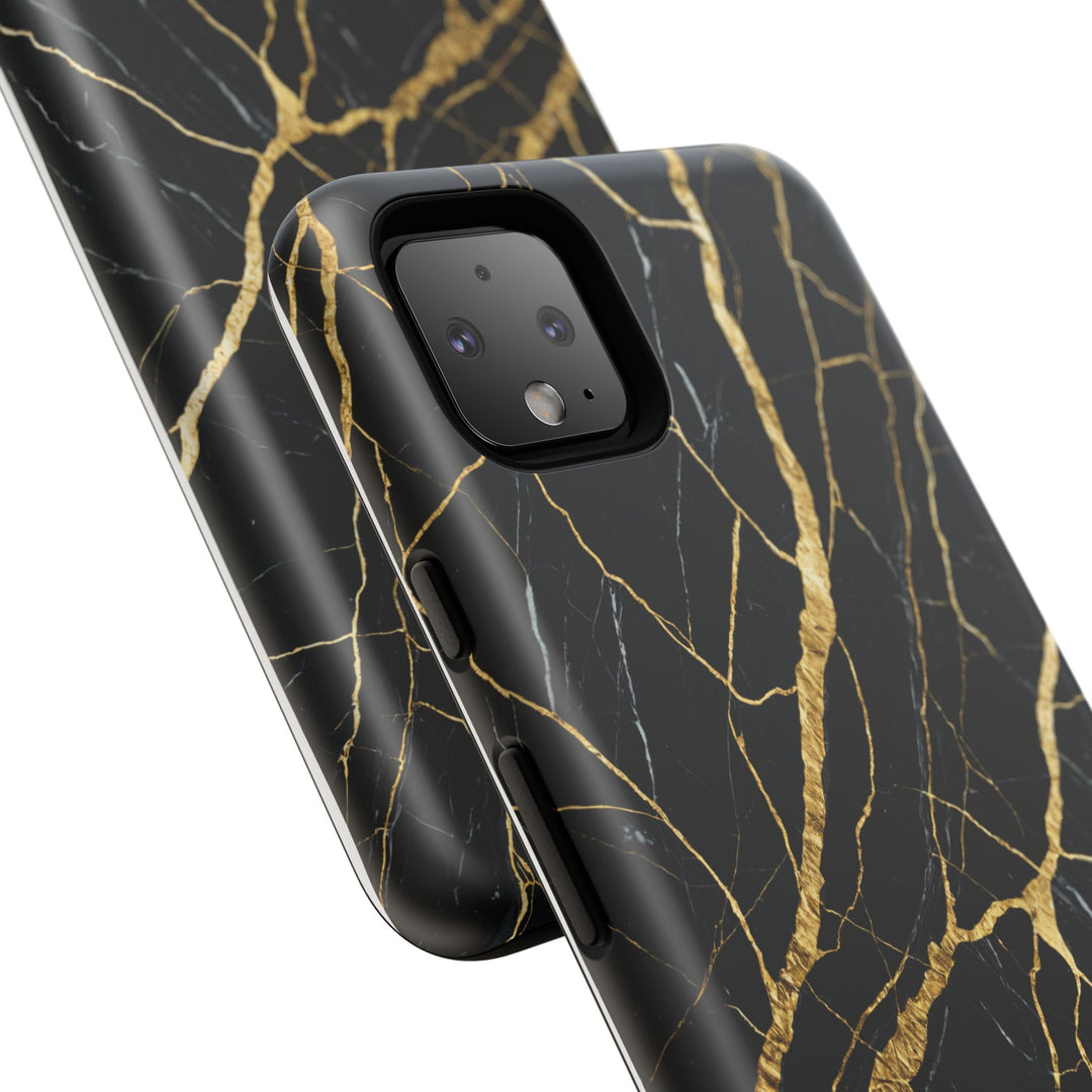 Luxury Black Marble iPhone/Samsung Case