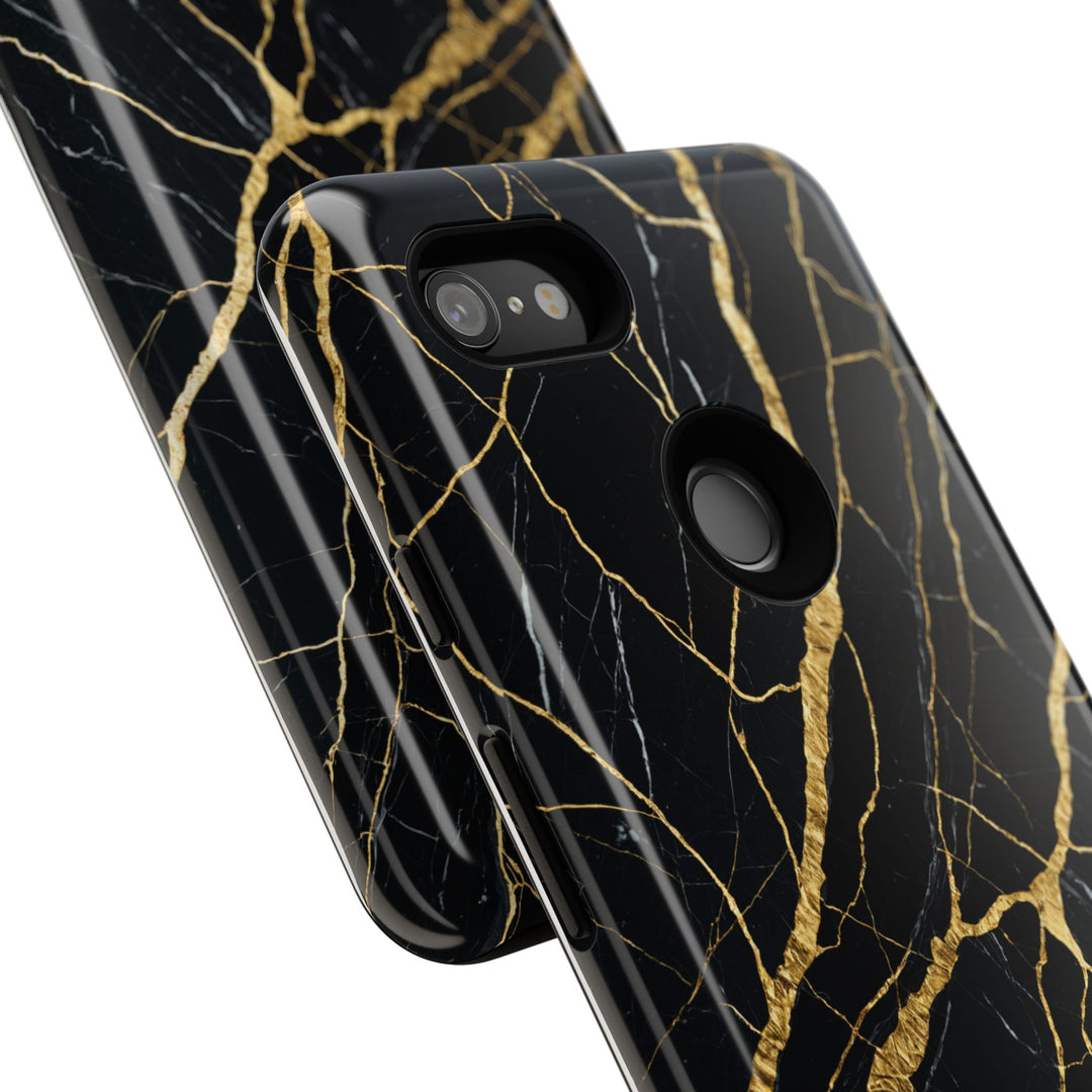 Luxury Black Marble iPhone/Samsung Case