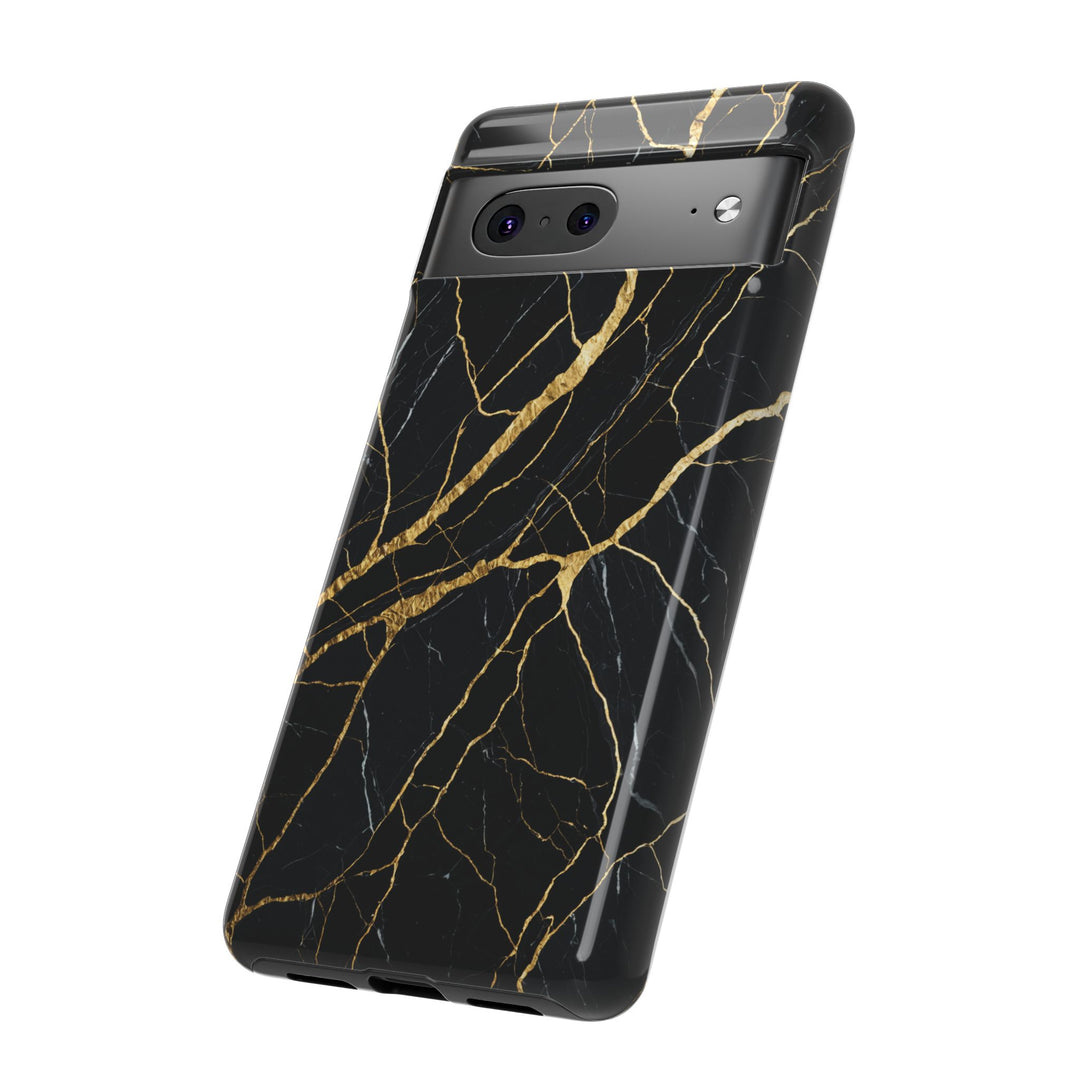 Luxury Black Marble iPhone/Samsung Case