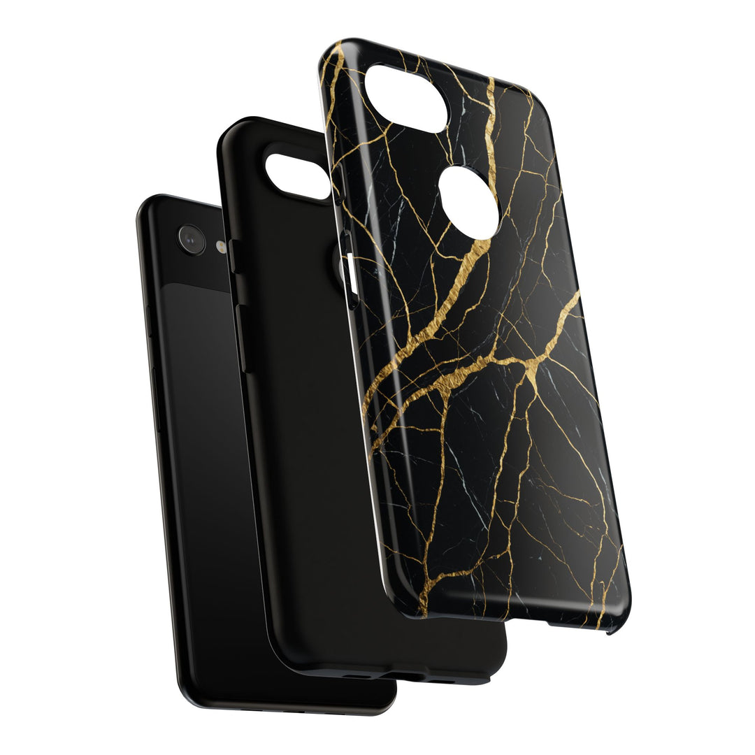 Luxury Black Marble iPhone/Samsung Case