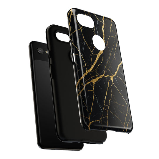 Luxury Black Marble iPhone/Samsung Case