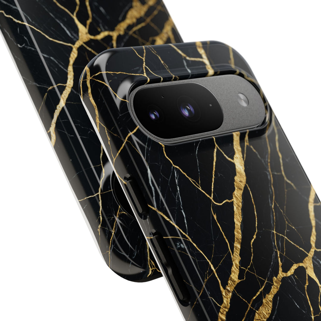 Luxury Black Marble iPhone/Samsung Case