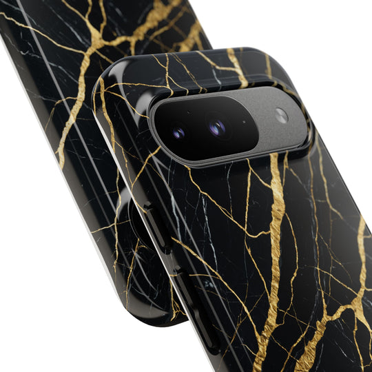 Luxury Black Marble iPhone/Samsung Case