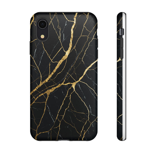 Luxury Black Marble iPhone/Samsung Case