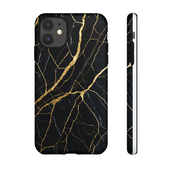 Luxury Black Marble iPhone/Samsung Case