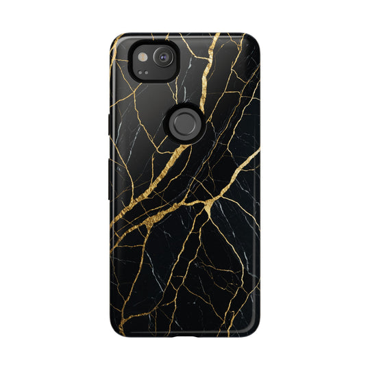 Luxury Black Marble iPhone/Samsung Case