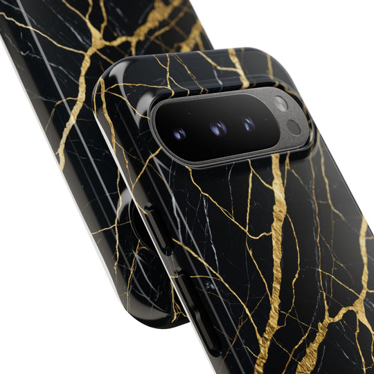 Luxury Black Marble iPhone/Samsung Case