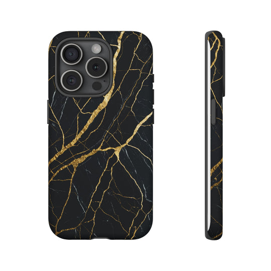 Luxury Black Marble iPhone/Samsung Case