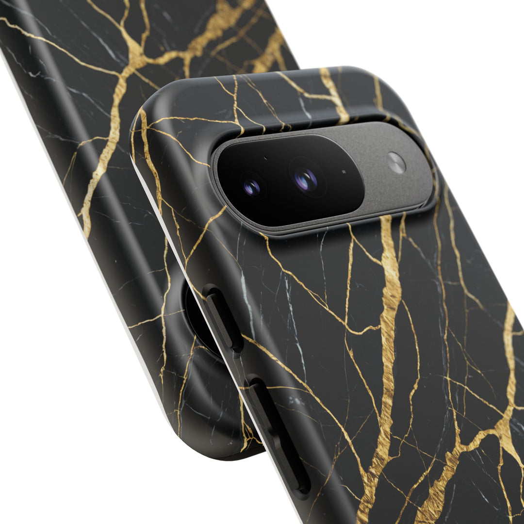 Luxury Black Marble iPhone/Samsung Case