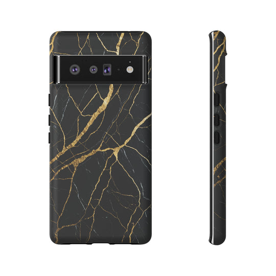 Luxury Black Marble iPhone/Samsung Case
