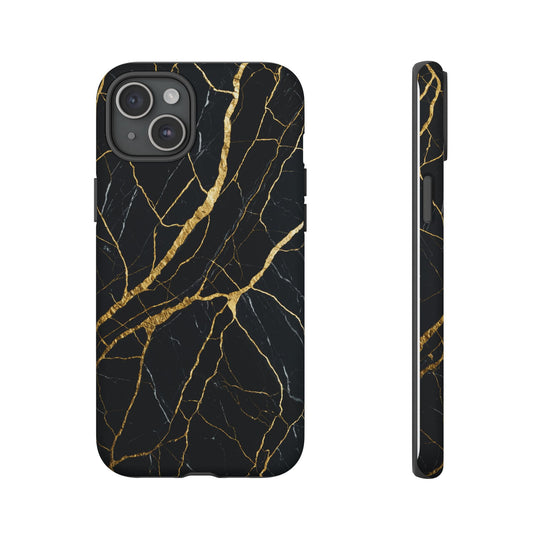 Luxury Black Marble iPhone/Samsung Case