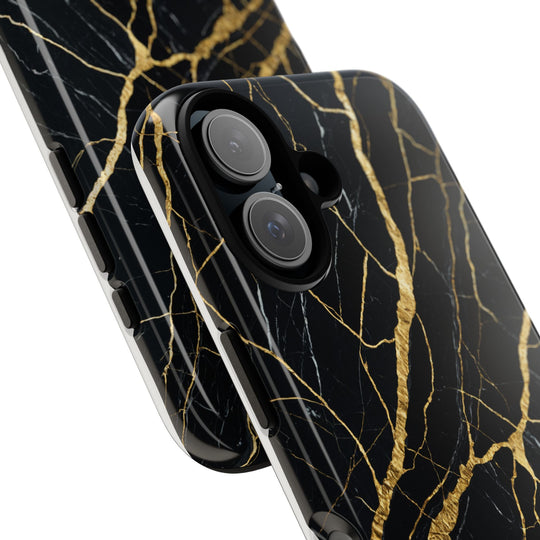 Luxury Black Marble iPhone/Samsung Case