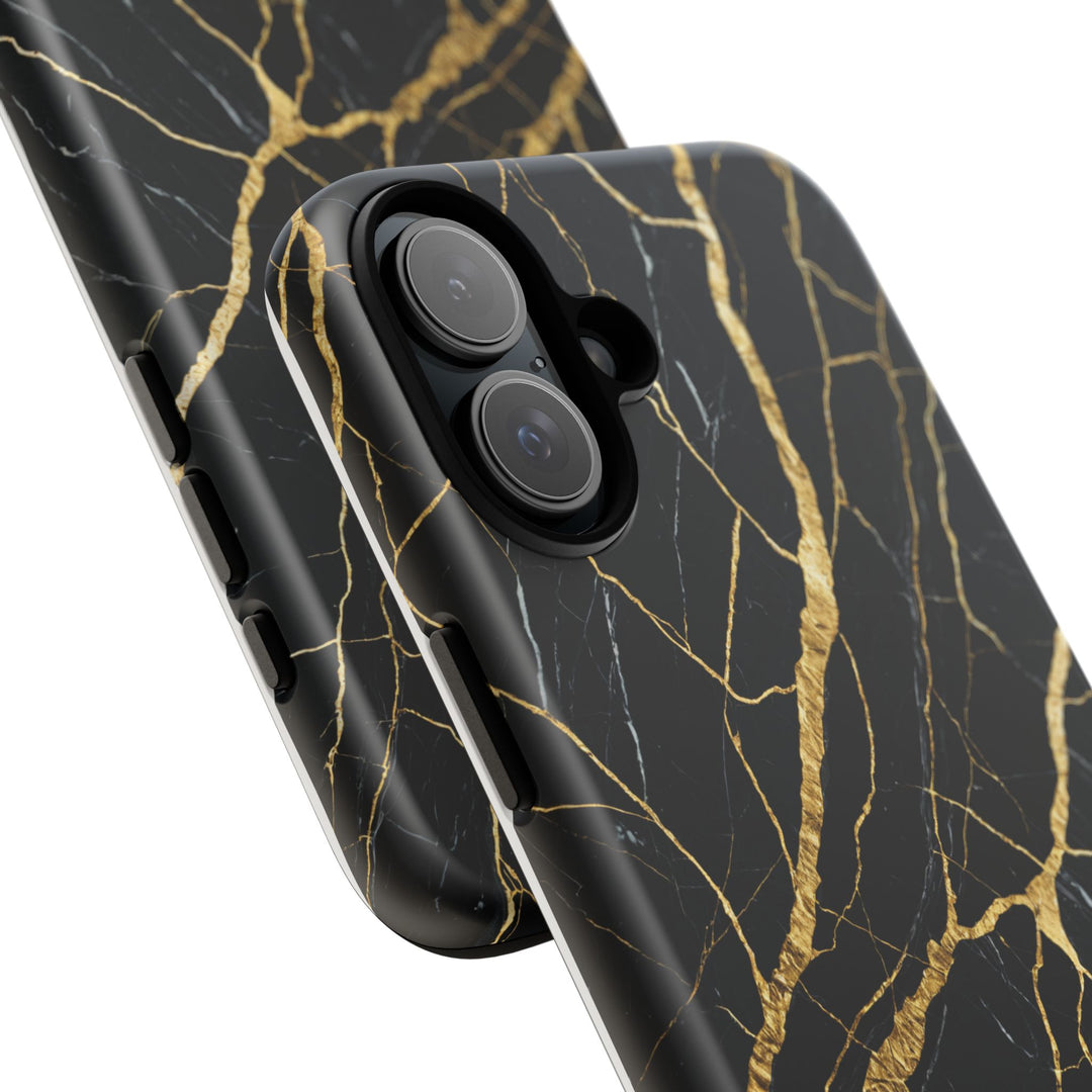 Luxury Black Marble iPhone/Samsung Case