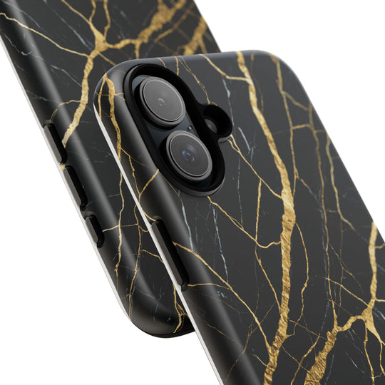 Luxury Black Marble iPhone/Samsung Case
