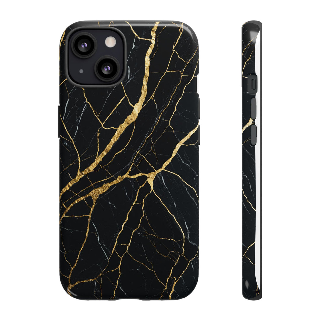 Luxury Black Marble iPhone/Samsung Case