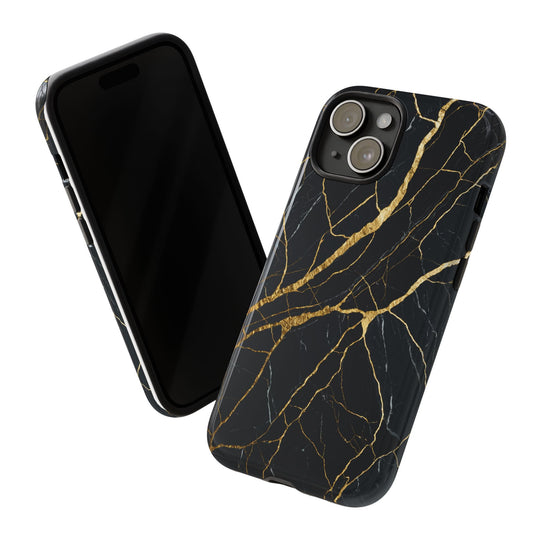 Luxury Black Marble iPhone/Samsung Case