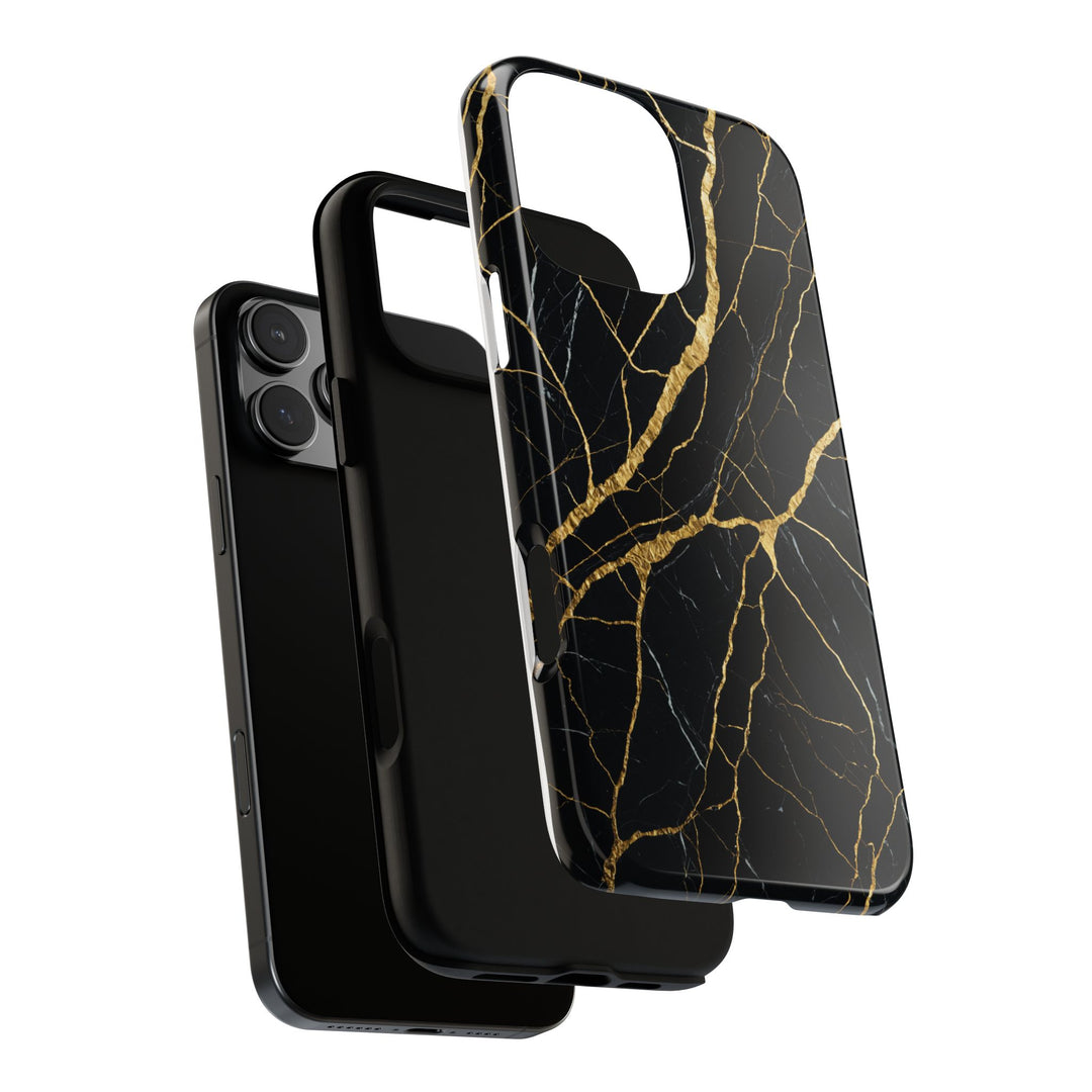 Luxury Black Marble iPhone/Samsung Case