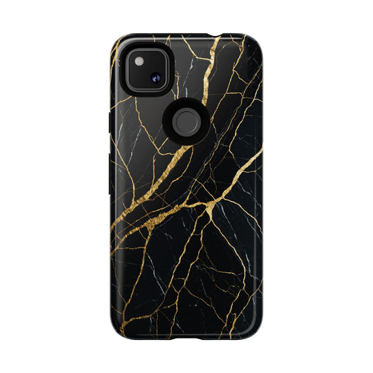 Luxury Black Marble iPhone/Samsung Case