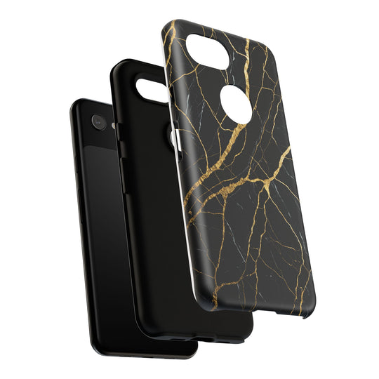 Luxury Black Marble iPhone/Samsung Case