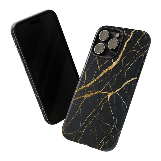 Luxury Black Marble iPhone/Samsung Case