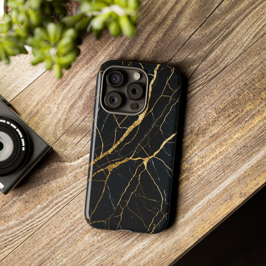 Luxury Black Marble iPhone/Samsung Case