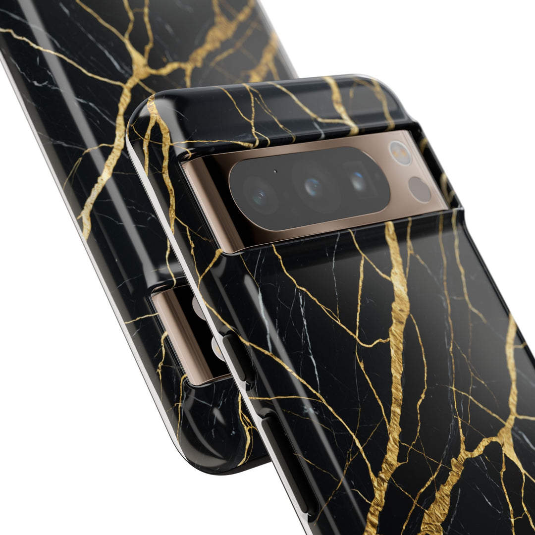 Luxury Black Marble iPhone/Samsung Case