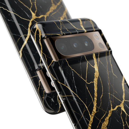 Luxury Black Marble iPhone/Samsung Case