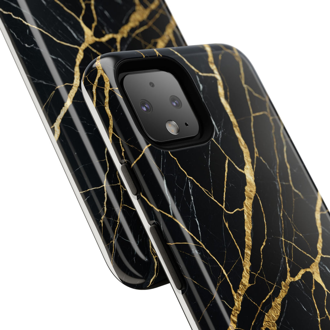 Luxury Black Marble iPhone/Samsung Case