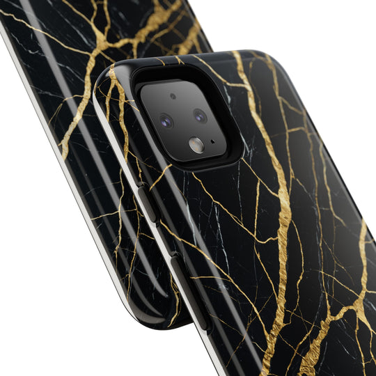 Luxury Black Marble iPhone/Samsung Case