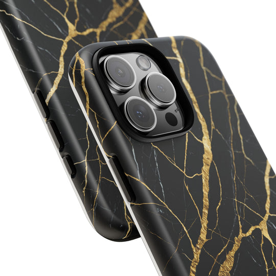 Luxury Black Marble iPhone/Samsung Case