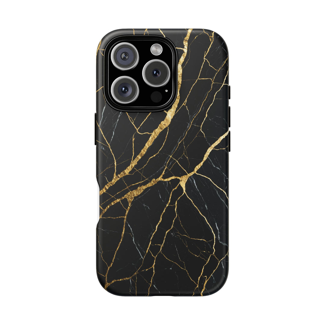 Luxury Black Marble iPhone/Samsung Case