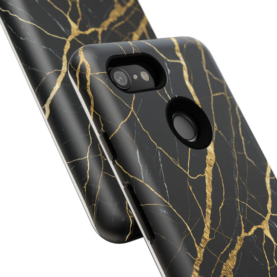 Luxury Black Marble iPhone/Samsung Case