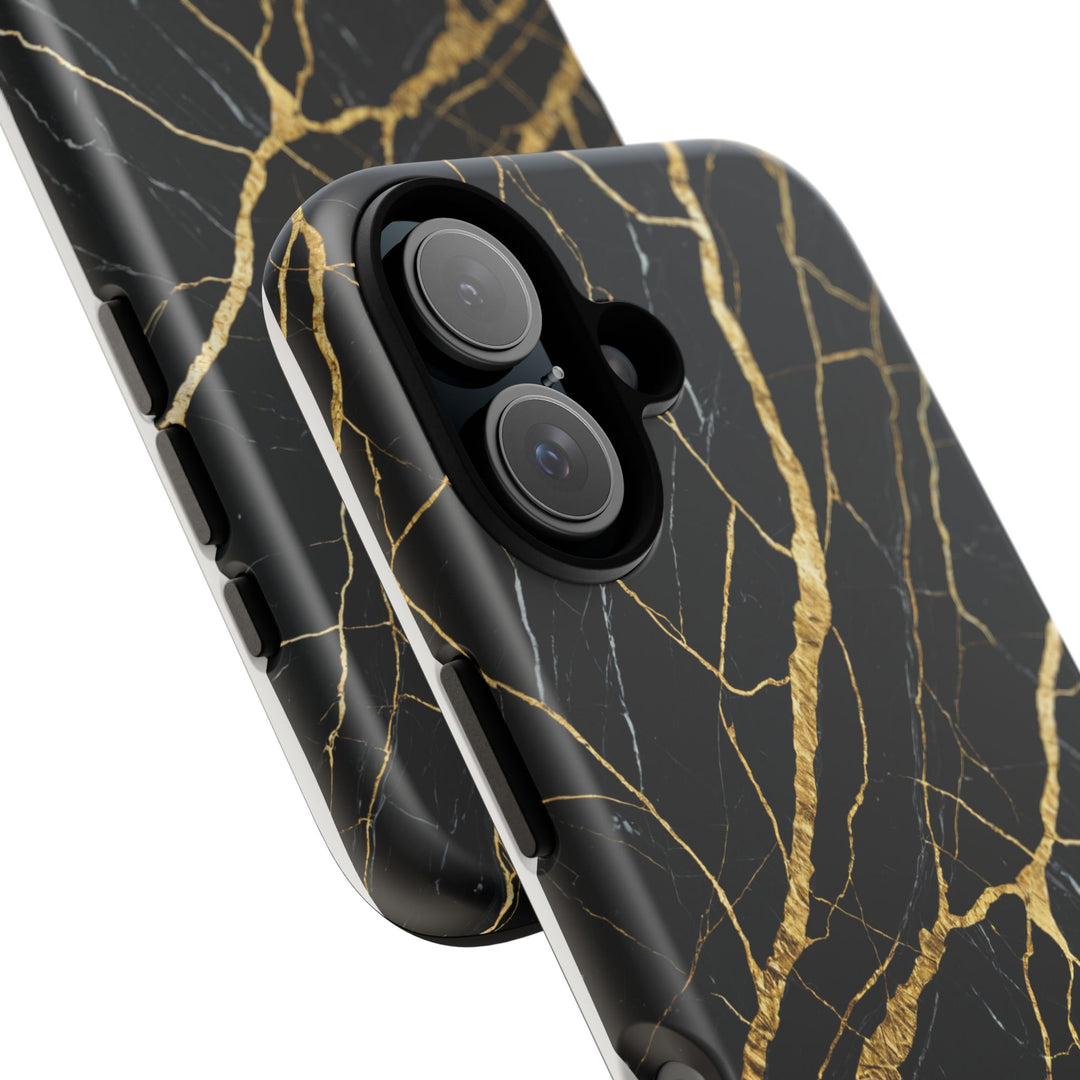 Luxury Black Marble iPhone/Samsung Case