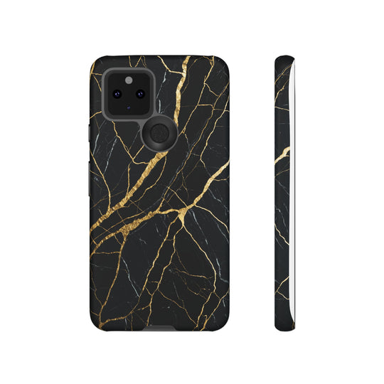 Luxury Black Marble iPhone/Samsung Case