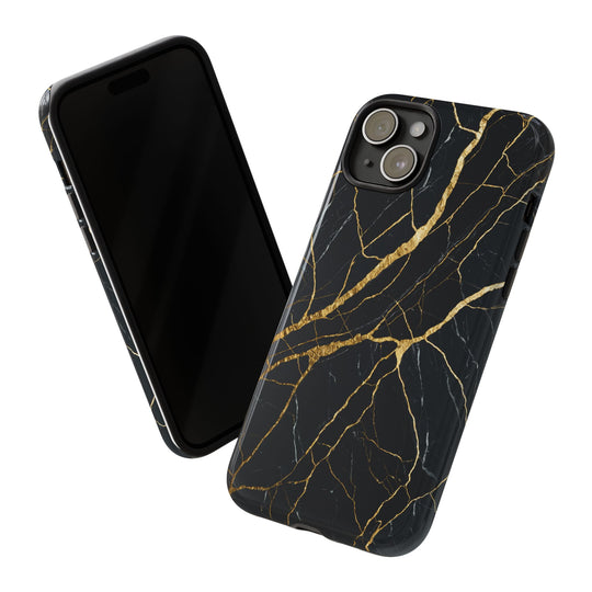 Luxury Black Marble iPhone/Samsung Case