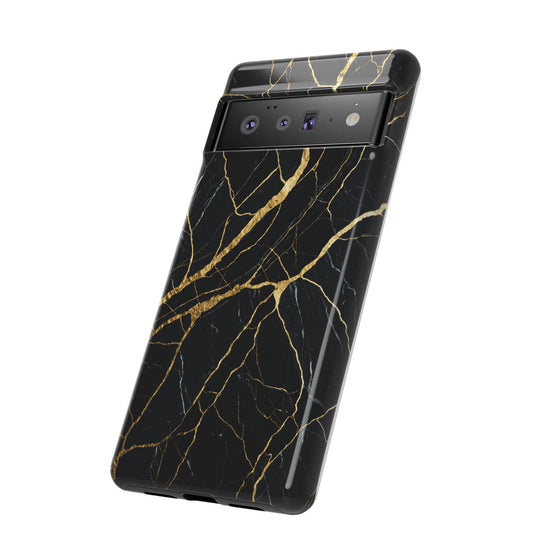Luxury Black Marble iPhone/Samsung Case