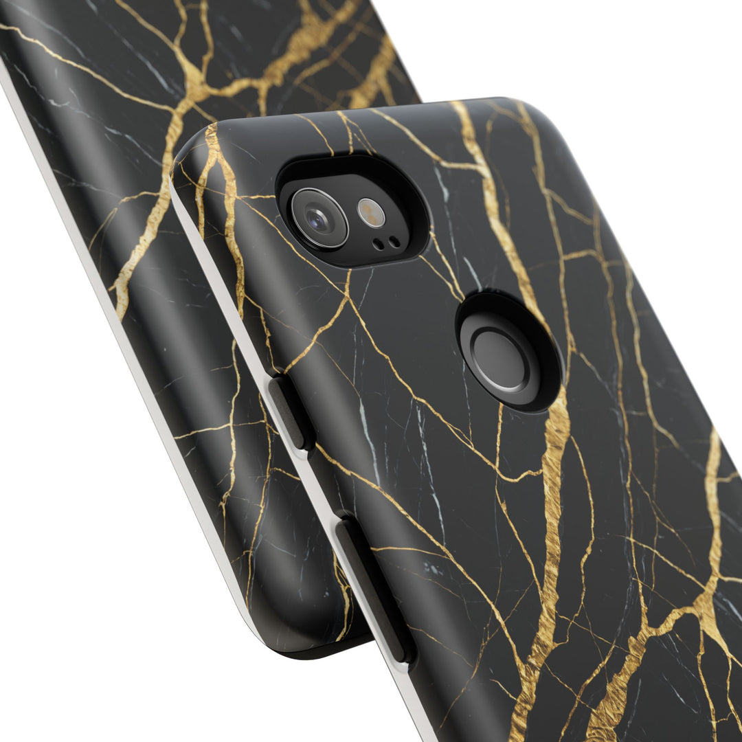 Luxury Black Marble iPhone/Samsung Case