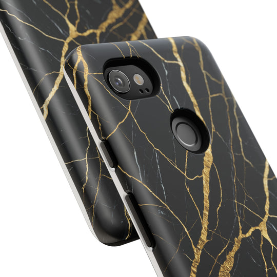 Luxury Black Marble iPhone/Samsung Case