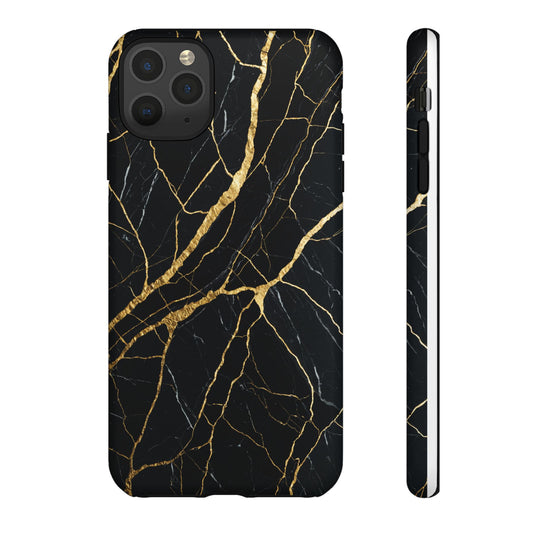 Luxury Black Marble iPhone/Samsung Case
