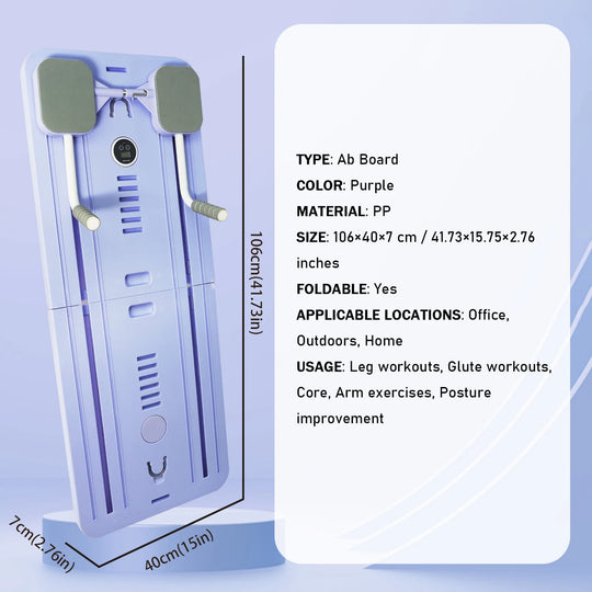 U.S FAST SHIPPING!!! Adjustable Pilates Board, Home Workout | Ab & Push-up Workout Board- Yoga