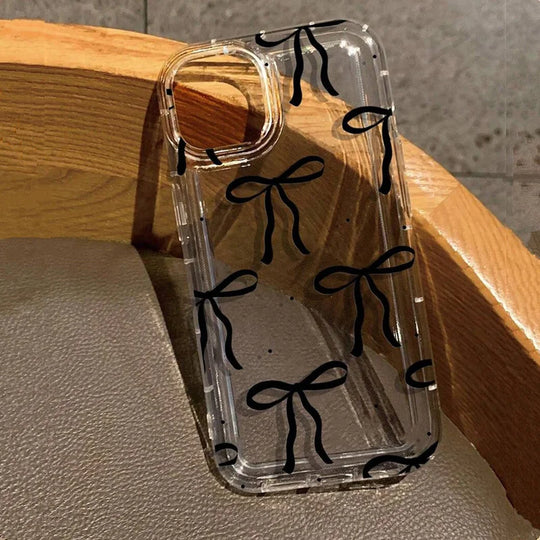 Cute Pink Heart Bow Case for iPhone