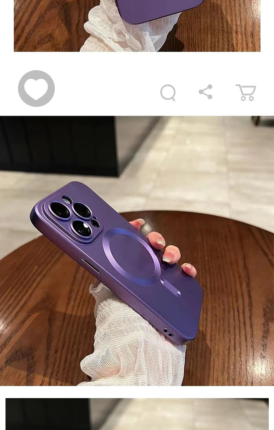 Luxury For Magsafe Matte Phone Cases For iPhone 13 11 12 14 15 Pro Max Magnetic Wireless Charging Case Lens Protector Soft Cover