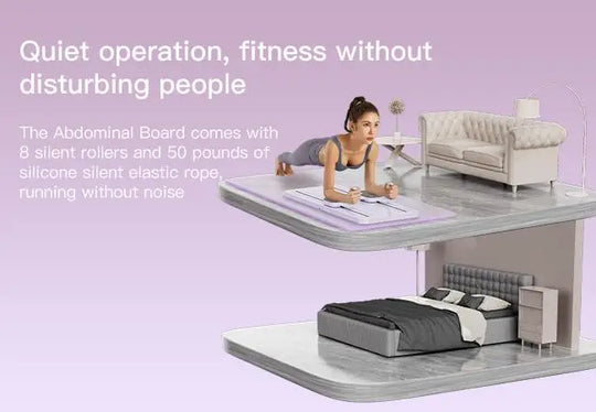 Multifunctional Pilates & Ab Board – Smart Home Reformer for Core, Glutes & Total Body Training
