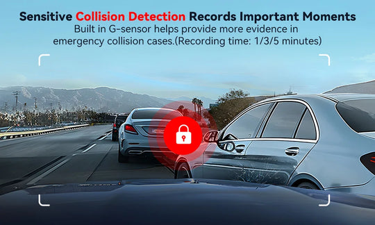 REDTIGER  Dash Camera Front and Rear 4k Dash Cam  Drive Recorder for WiFi GPS Car Dvr for 24H Parking Mode Black Box for Car