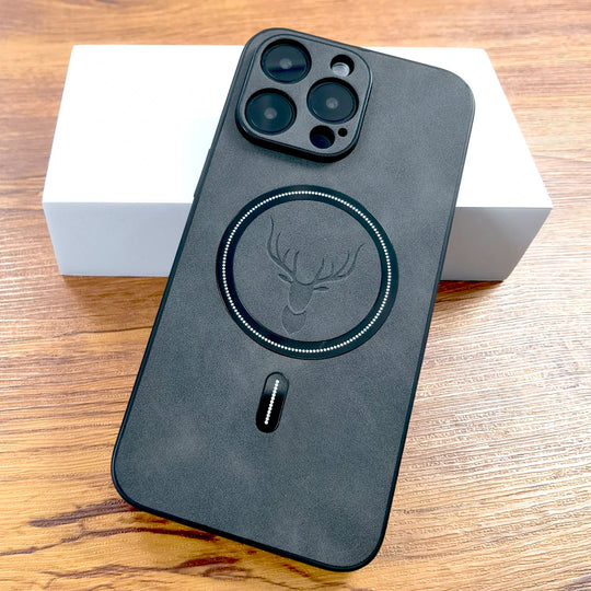 Luxury Leather Deer Case For iPhone